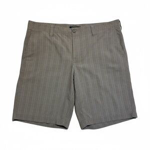 Eddie Bauer Men's Tan Striped Shorts
